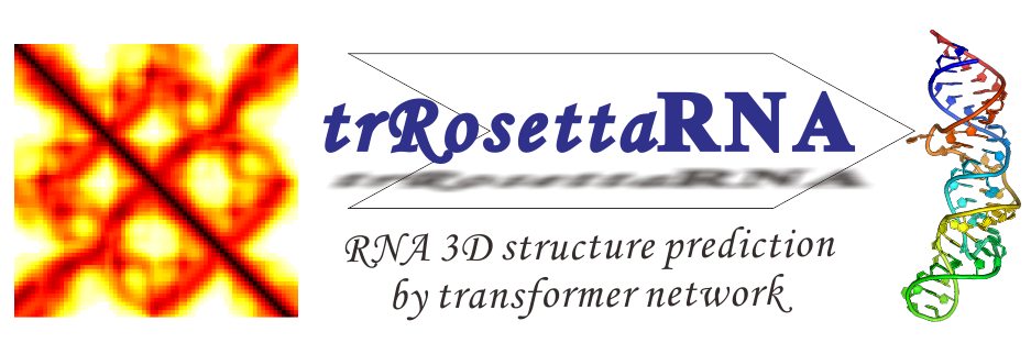 RNA structure prediction by trRosettaRNA
